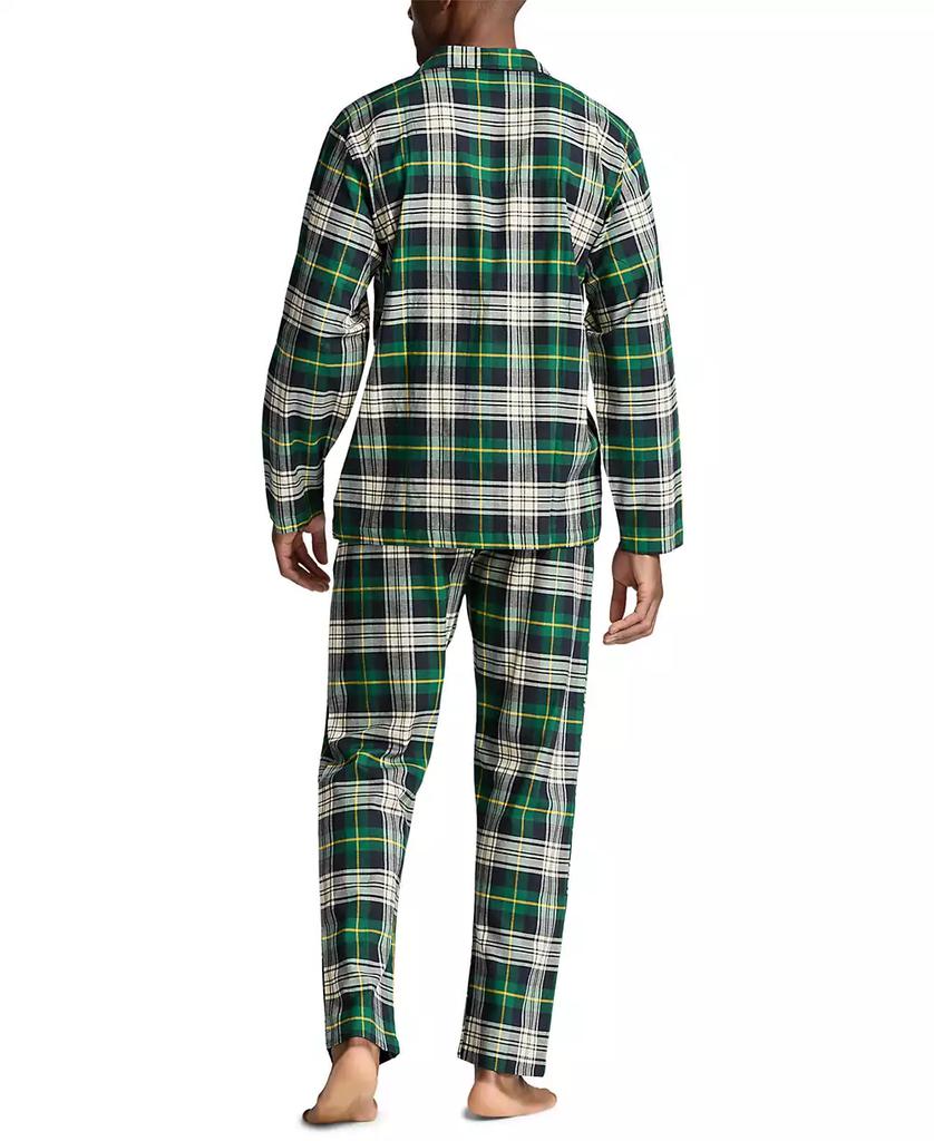 Ralph Lauren Men's 2-Pc. Plaid Flannel Pajamas Set