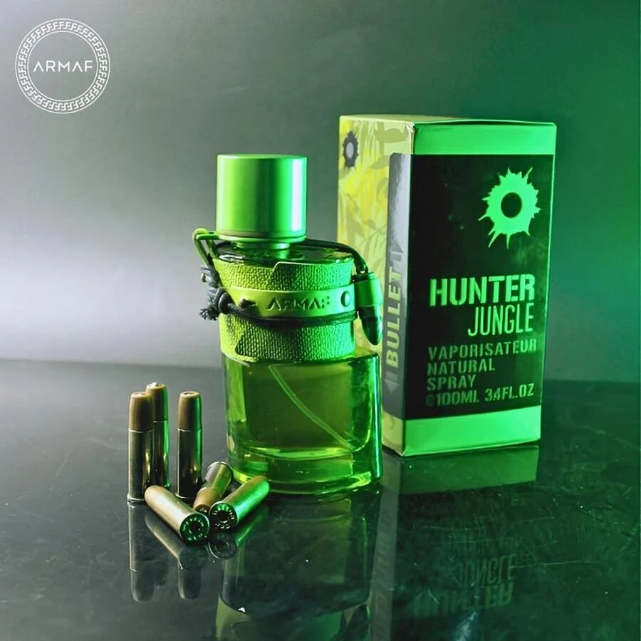 Armaf Men's Hunter Jungle EDP Spray 3.4 oz Fragrances 6294015166224 3