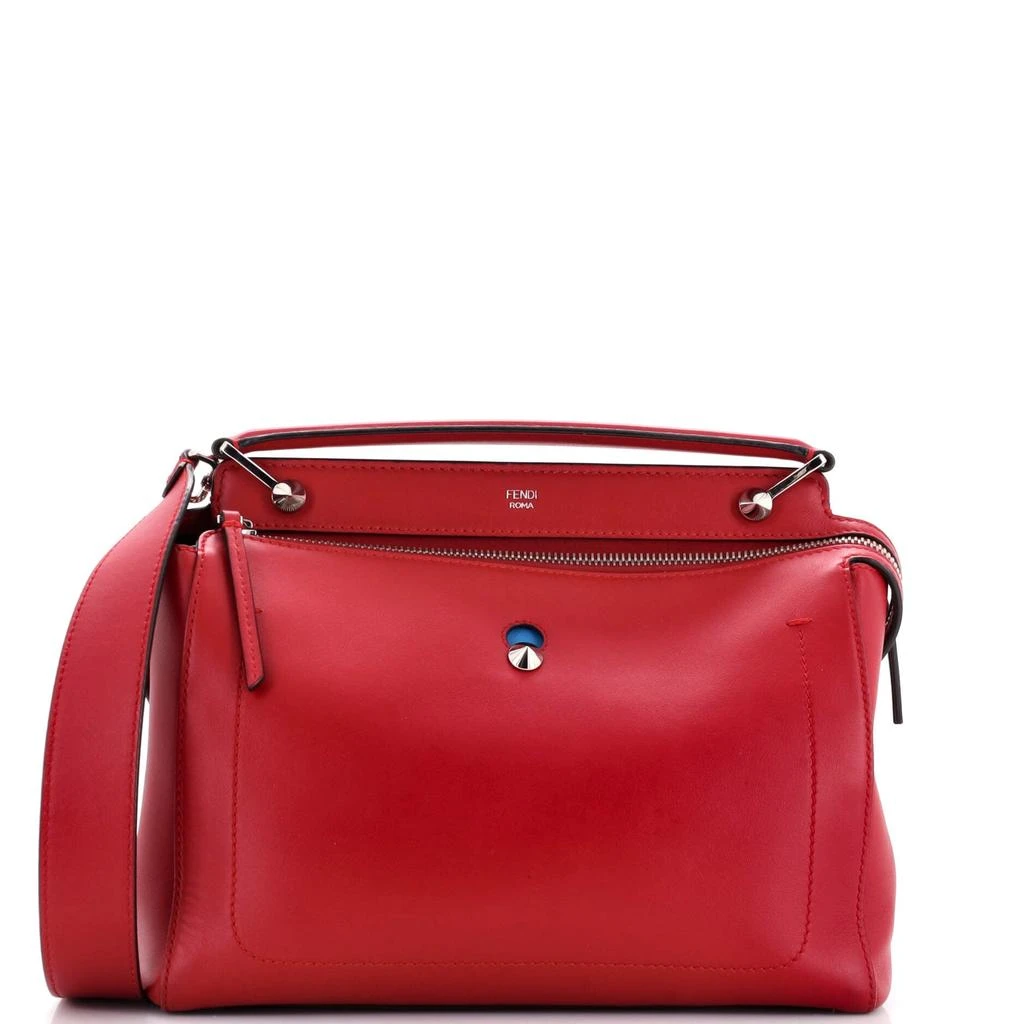Fendi DotCom Convertible Satchel Leather Medium 1