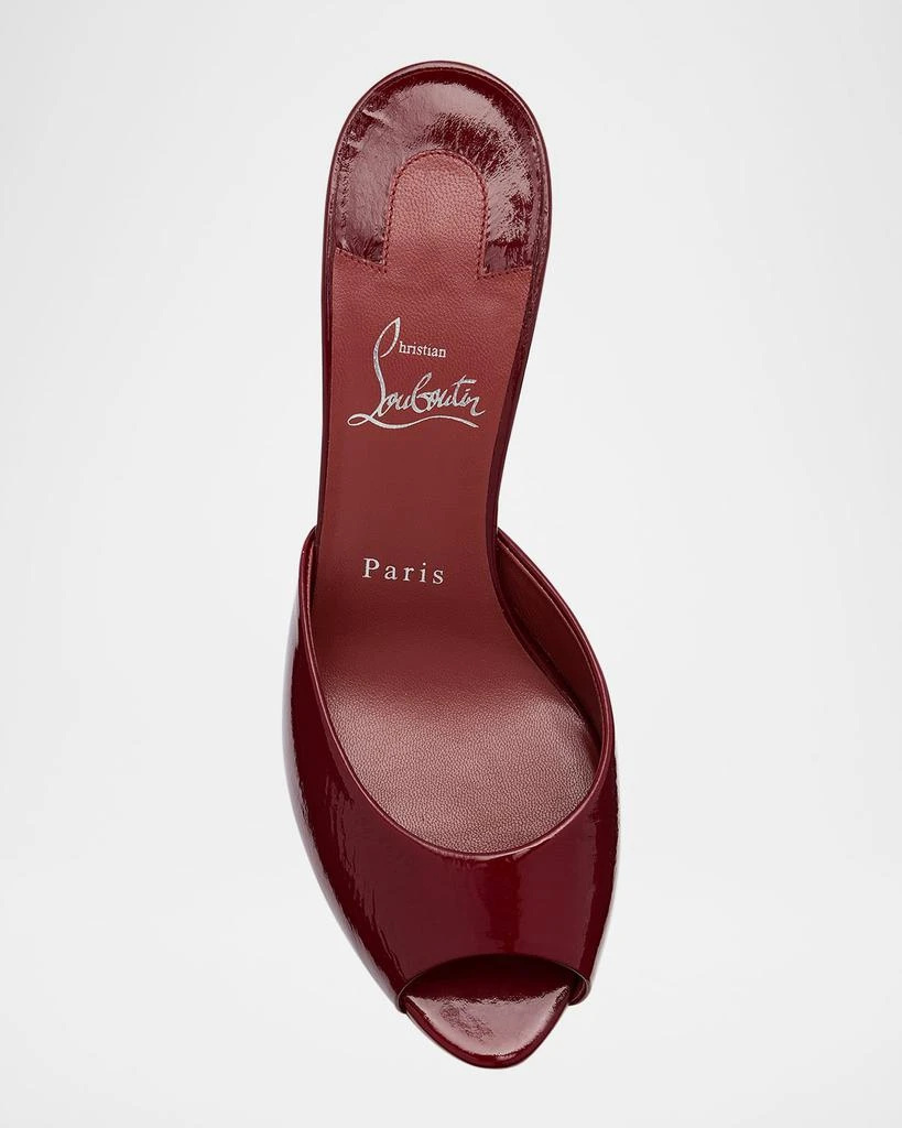 Christian Louboutin Me Dolly Red Sole Patent Leather Mules 6