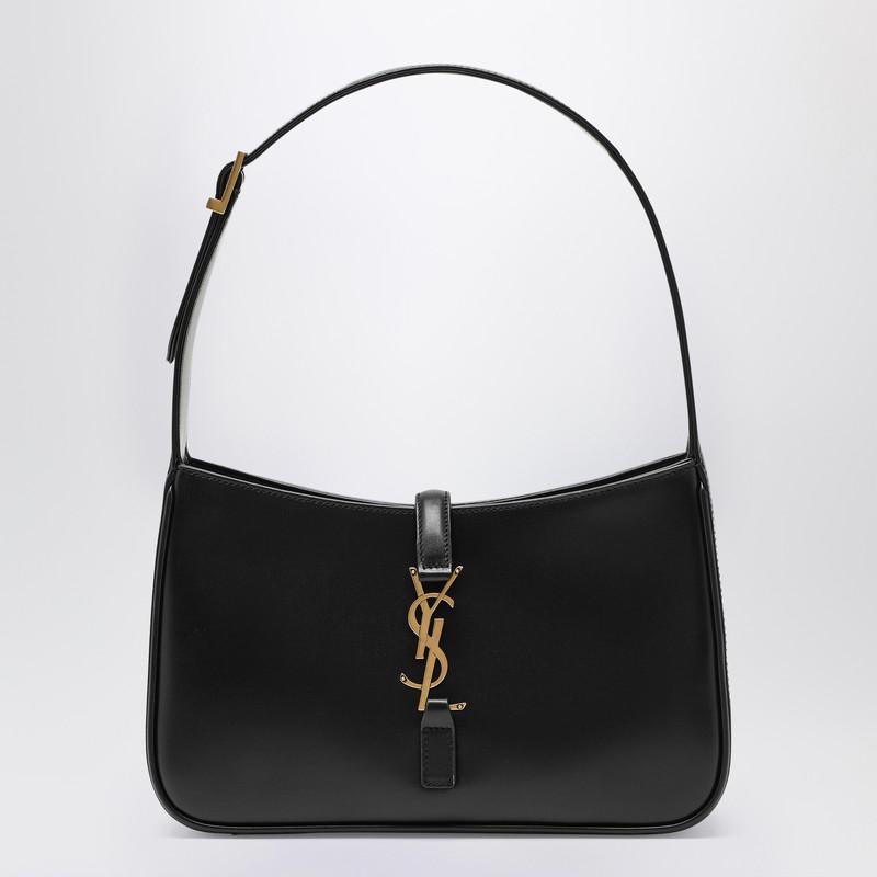 Yves Saint Laurent Black 5 À 7 bag in smooth leather