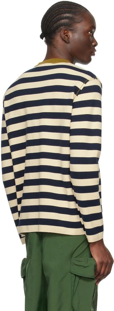 SUNNEI Navy & White Magliaunita Long Sleeve T-Shirt 3