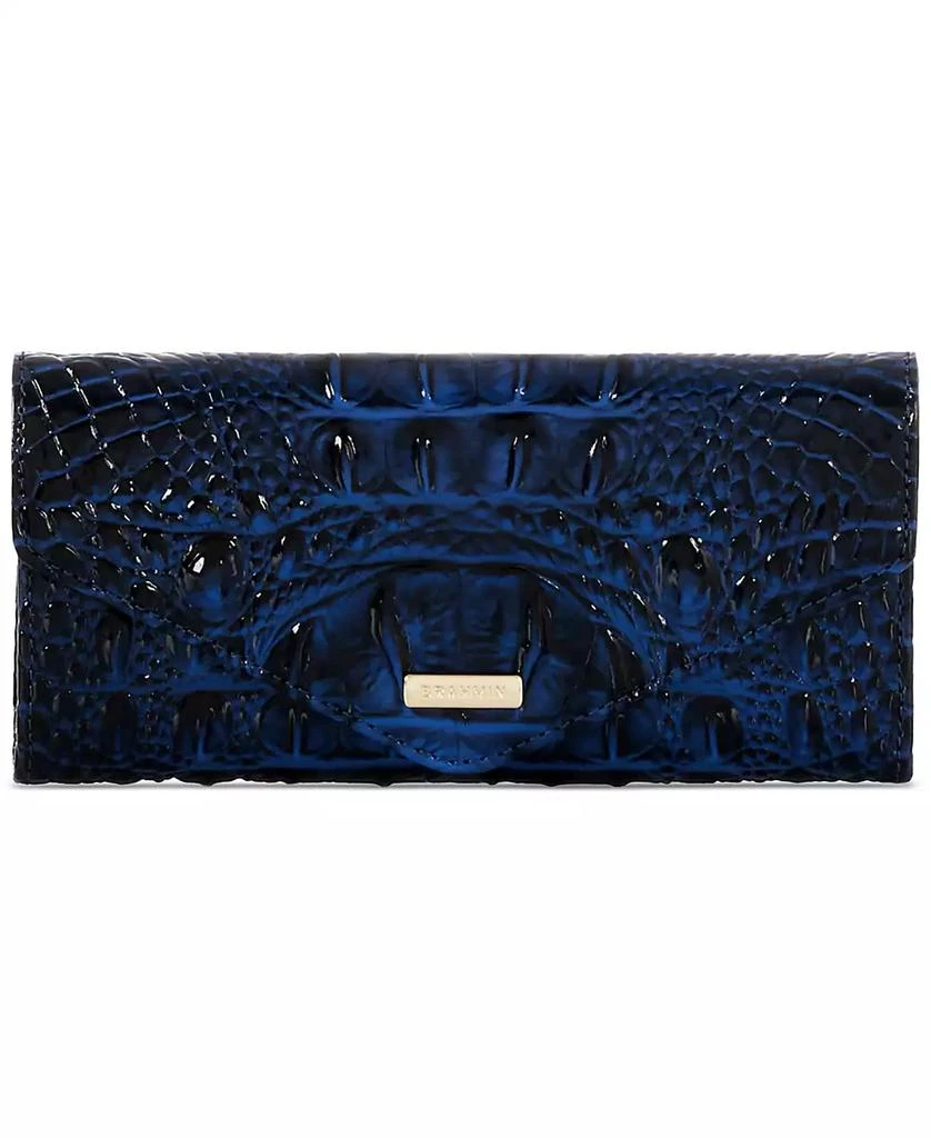 Brahmin Veronica Melbourne Embossed Leather Wallet 1