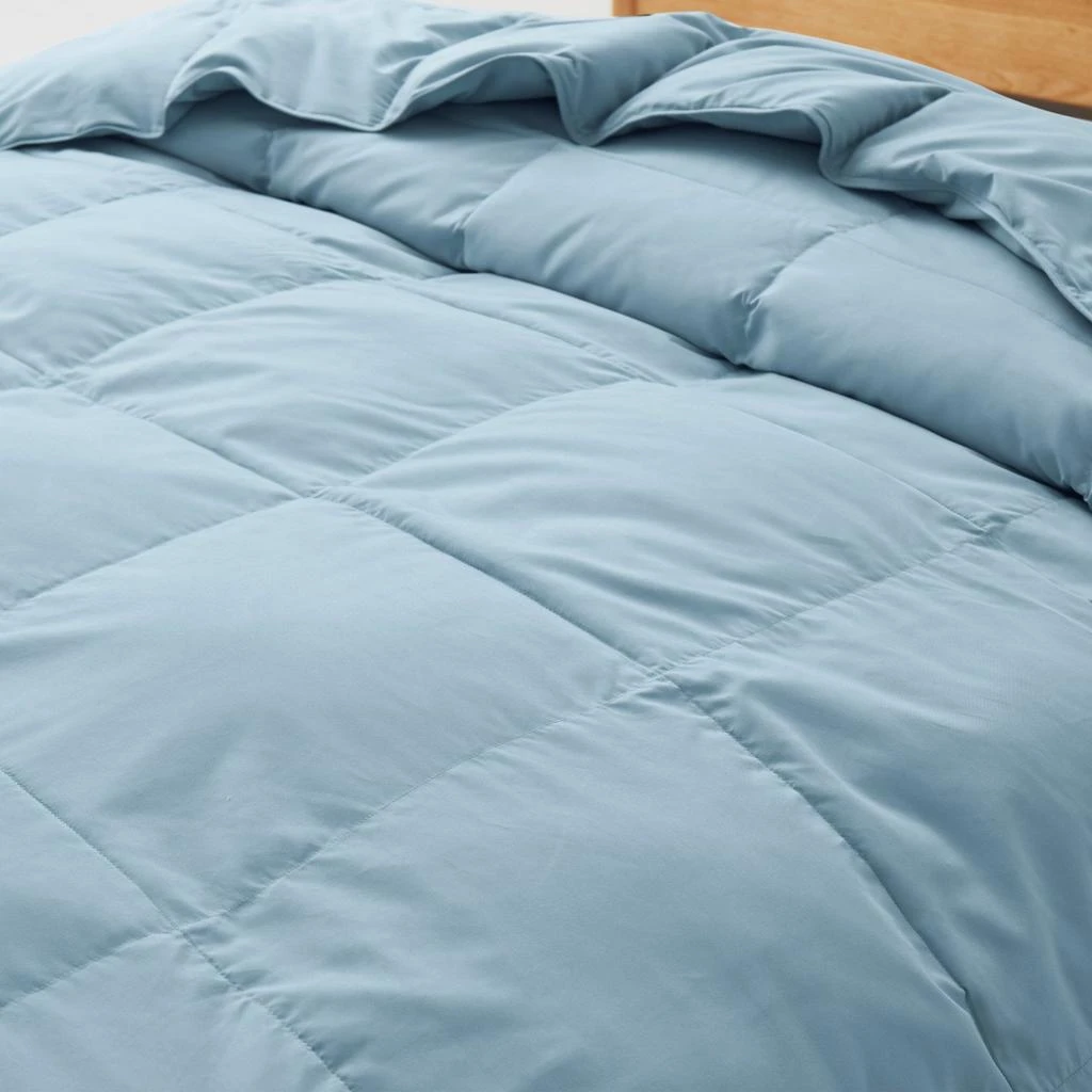 Peace Nest Lightweight Cool Goose Down Feather Fiber Comforter Less Warm Season Cal King Full Twin Size 3