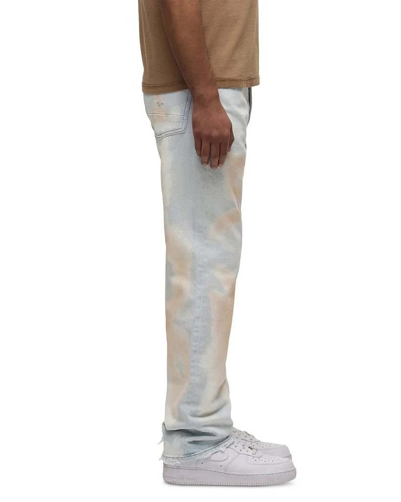 Hudson Wes Classic Straight Fit Jeans in Bleached Cloud 4