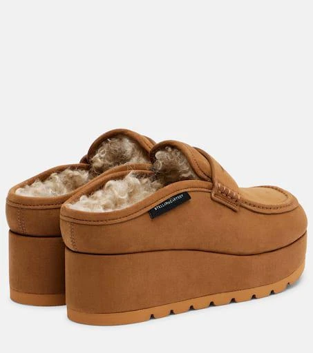 Stella McCartney Sneak-Elyse wedge mules 2