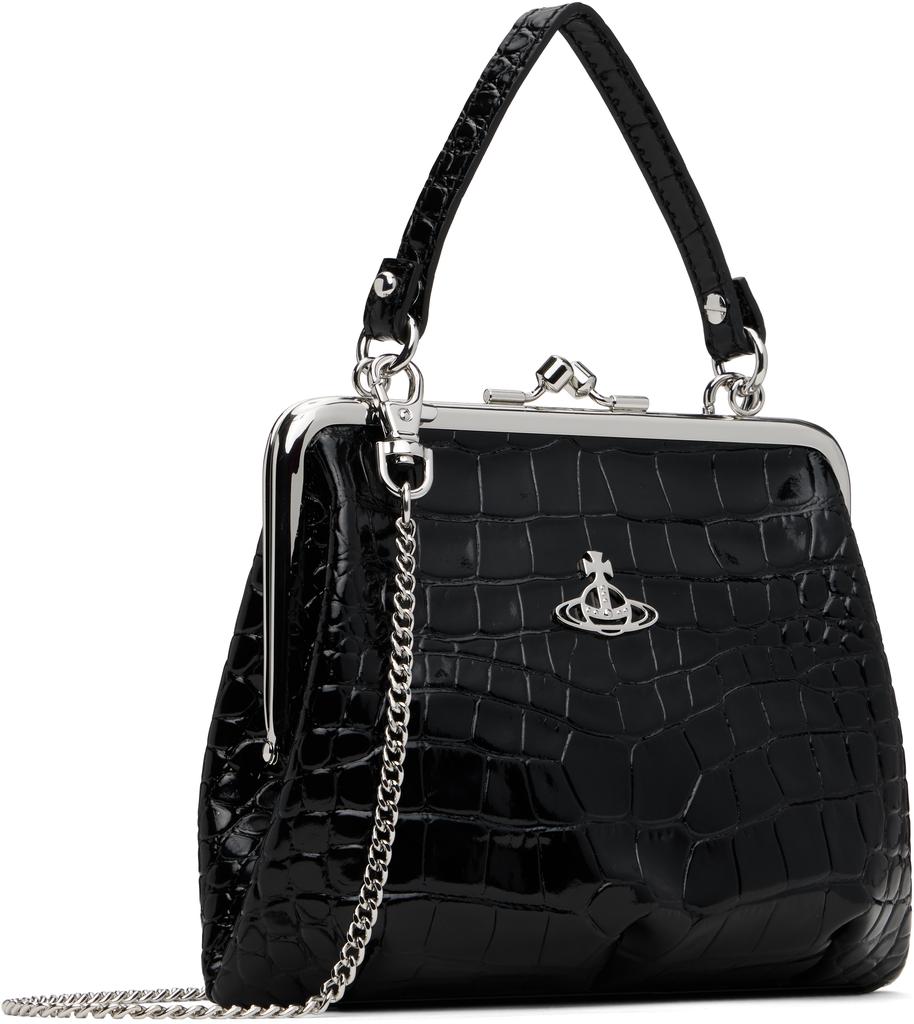 Vivienne westwood GRANNY FRAME PURSE バッグ Granny Frame leather tote bag in pink - Vivienne Westwood