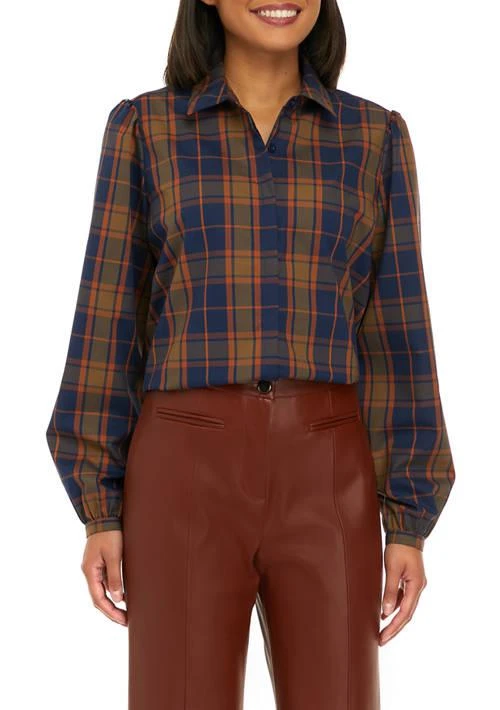 Biltmore® Womens Collared Button Down Shirt 1