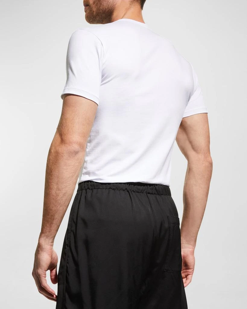 Neiman Marcus Men's 3-Pack Cotton Stretch T-Shirts 3