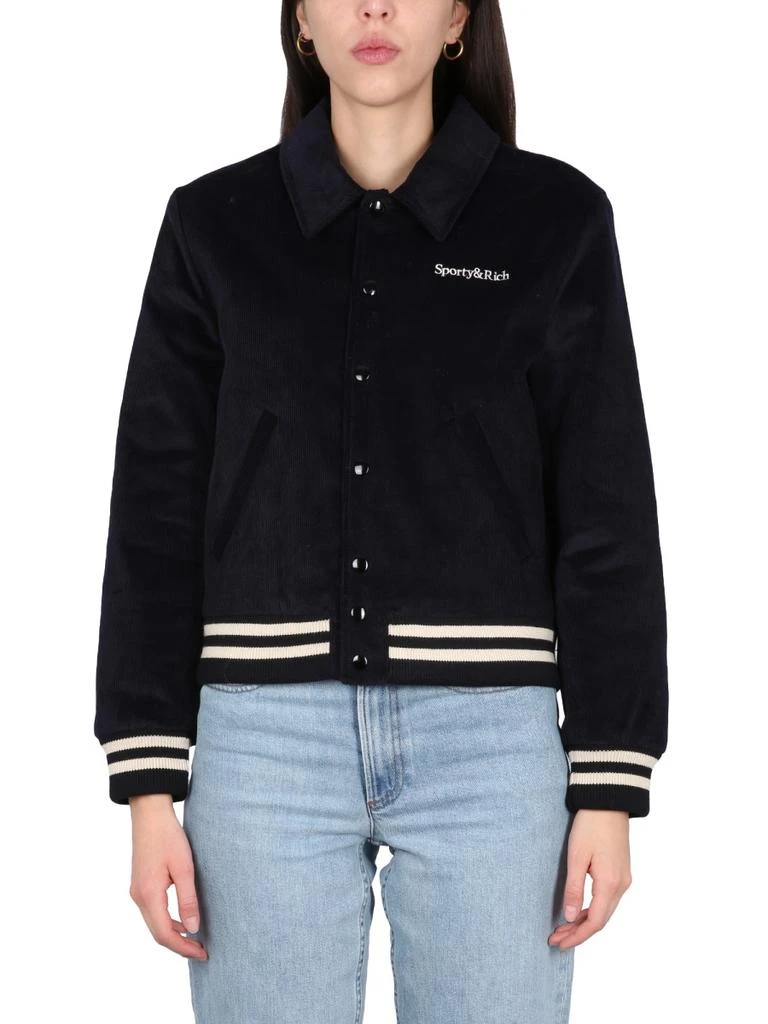 Sporty & Rich VARSITY JACKET 1