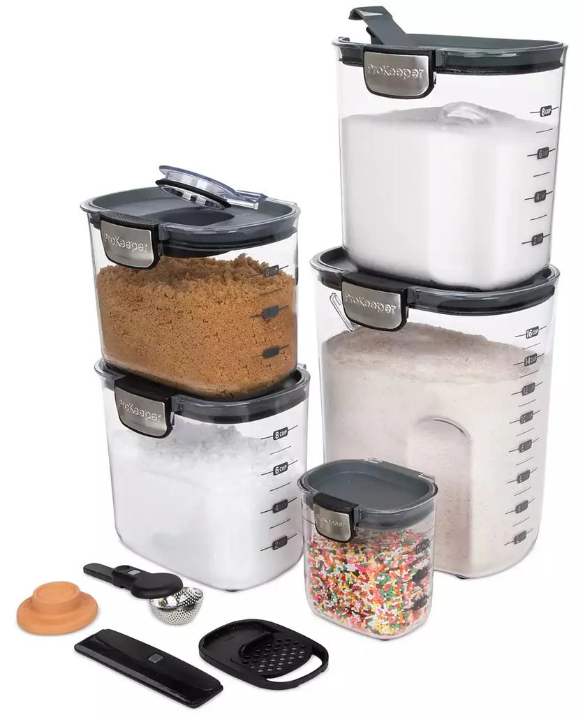 Prepworks Prokeeper+ 9-Piece Professional Baker's Storage Set 3