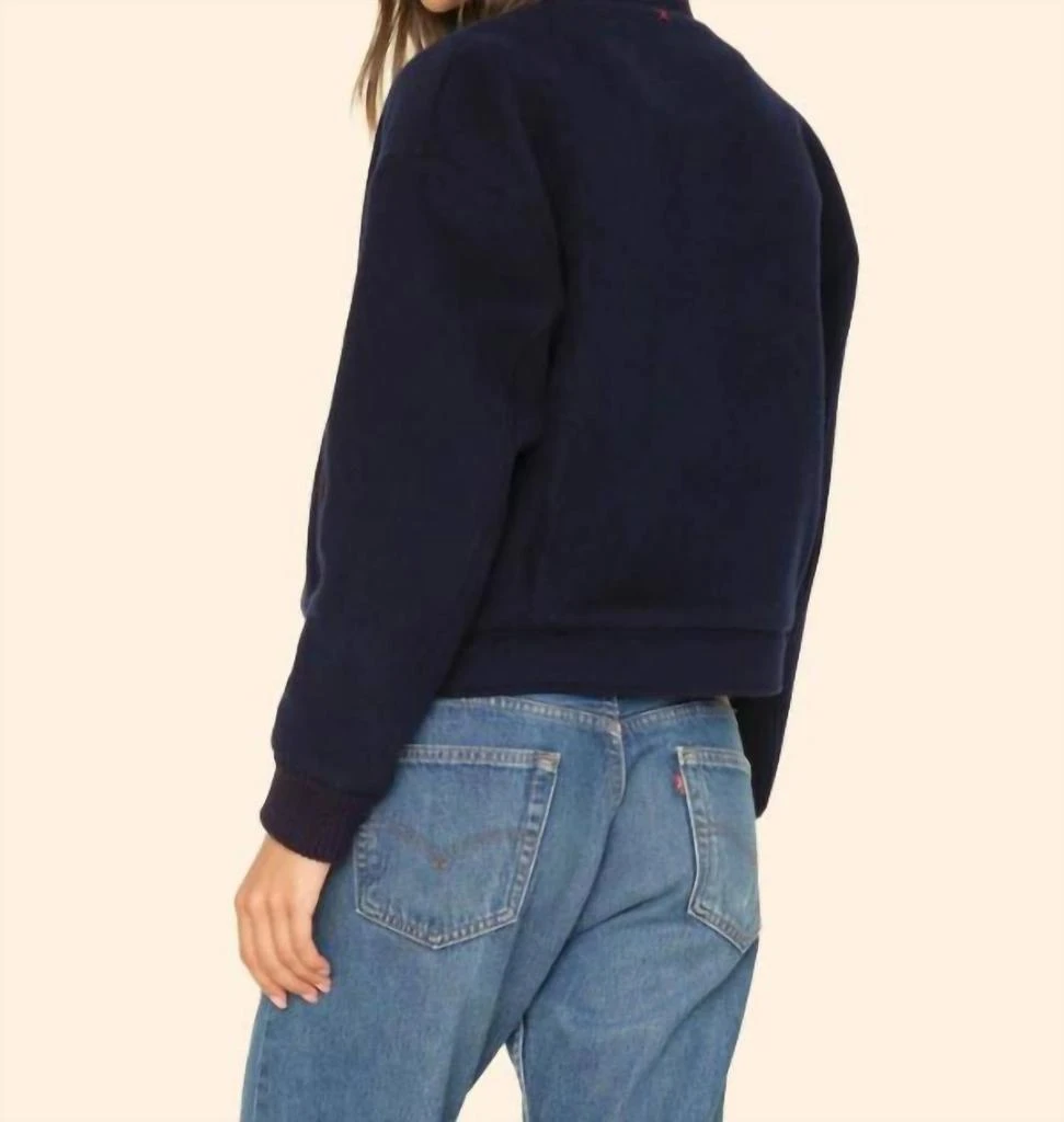 XIRENA Braidy Jacket In Dark Navy 2