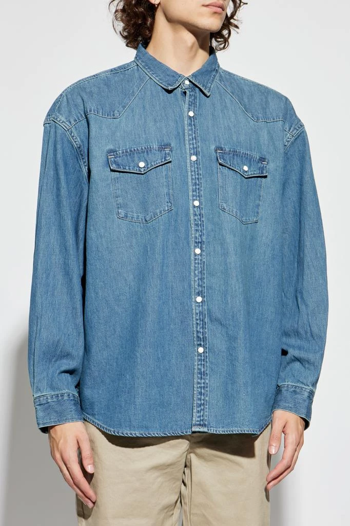 all saints dress shirt Men's Shirts | Relaxed & Smart Casual Shirts | ALLSAINTS The AllSaints Hawthorne long sleeve logo shirt in white is an essential addition to any wardrobe AllSaints Linen Carol Long Sleeve