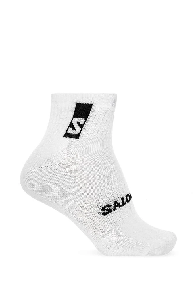 Salomon Salomon Logo Intarsia Three Pack Of Socks 2