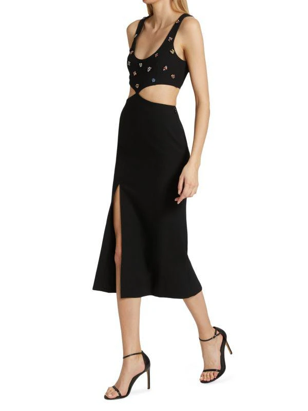 Cinq à Sept Quinny Embellished Cutout Dress 3