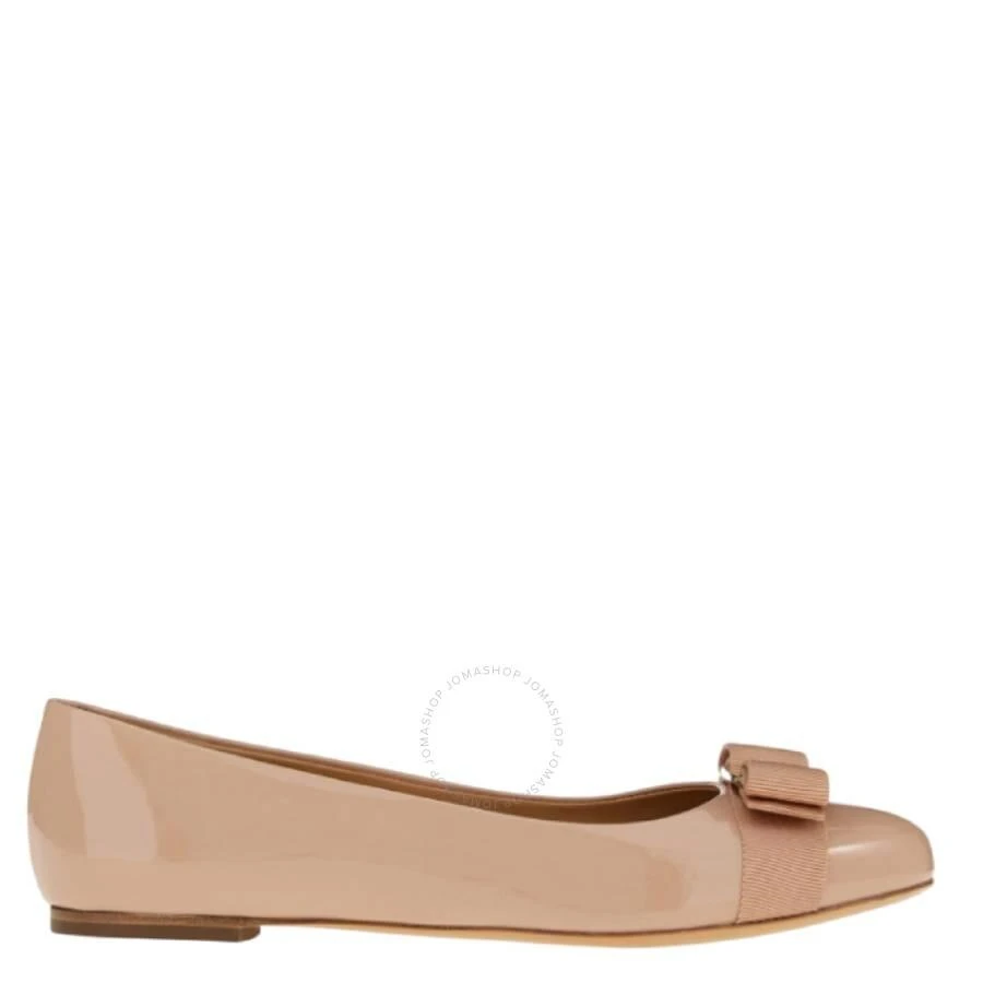 Salvatore Ferragamo Open Box - Ferragamo Varina Ballet Round-Toe Flats 1