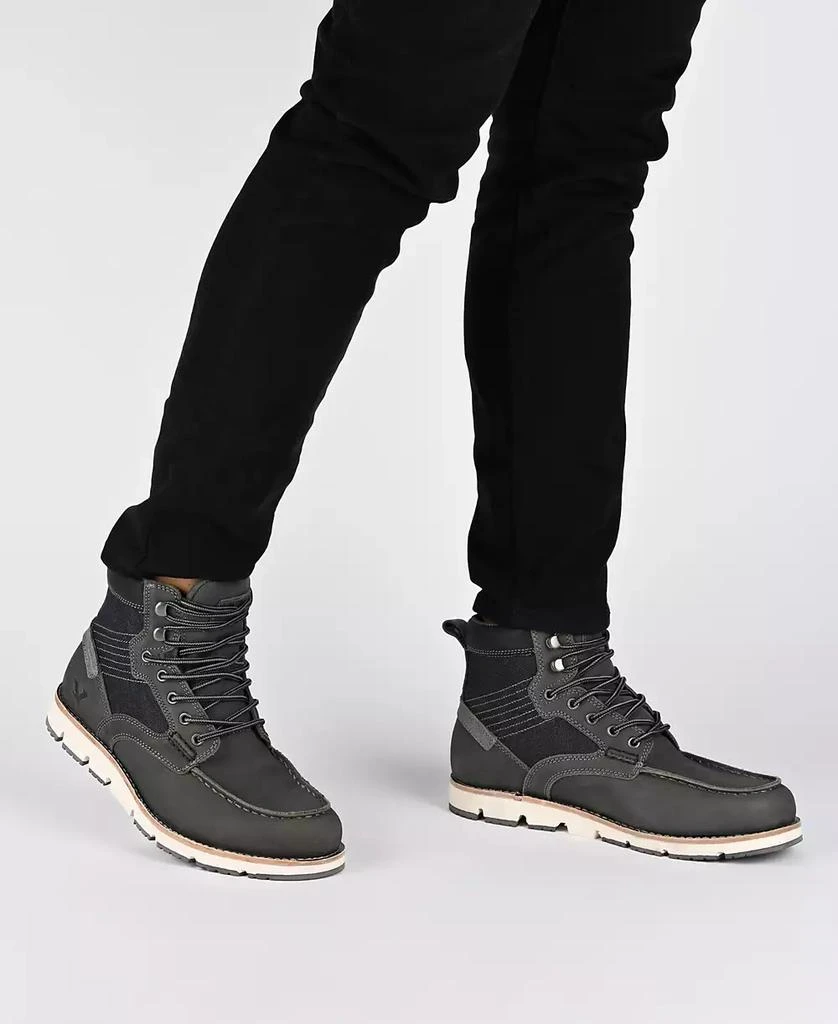 Territory Men's Mack 2.0 Cap Moc Toe Ankle Boots 10