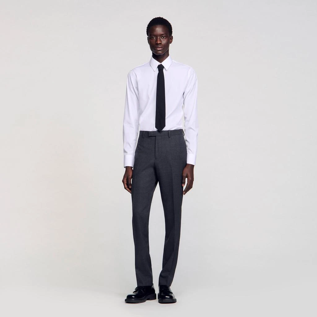 Sandro Wool suit trousers from undefined