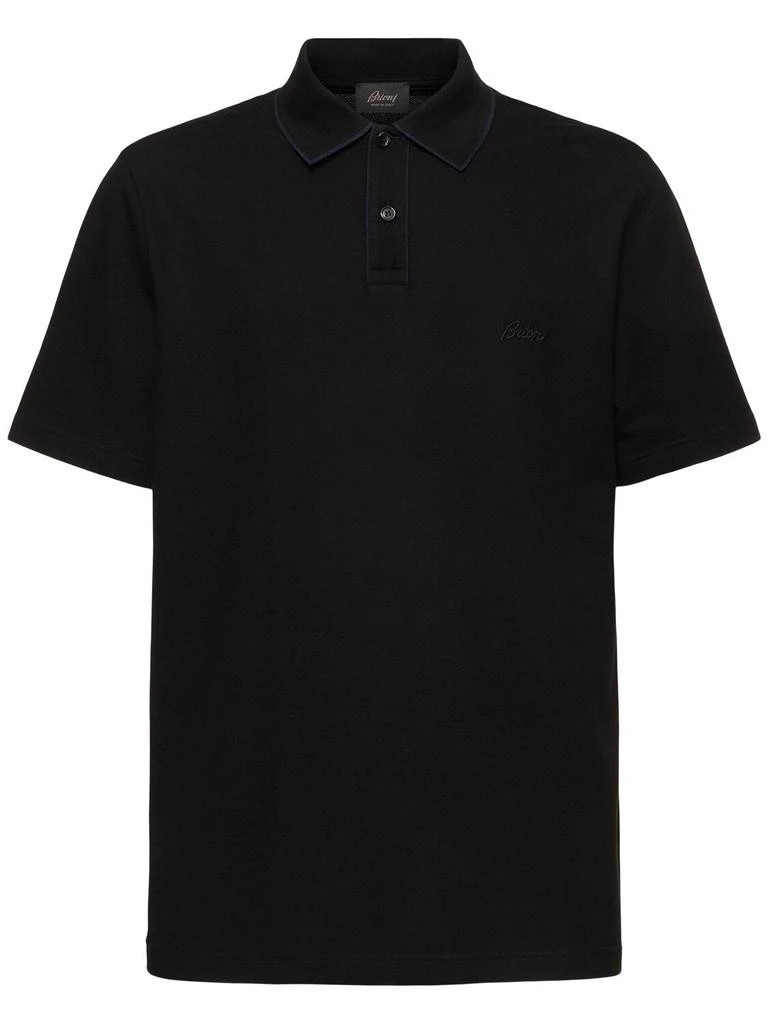 BRIONI Cotton Piquet Polo 1