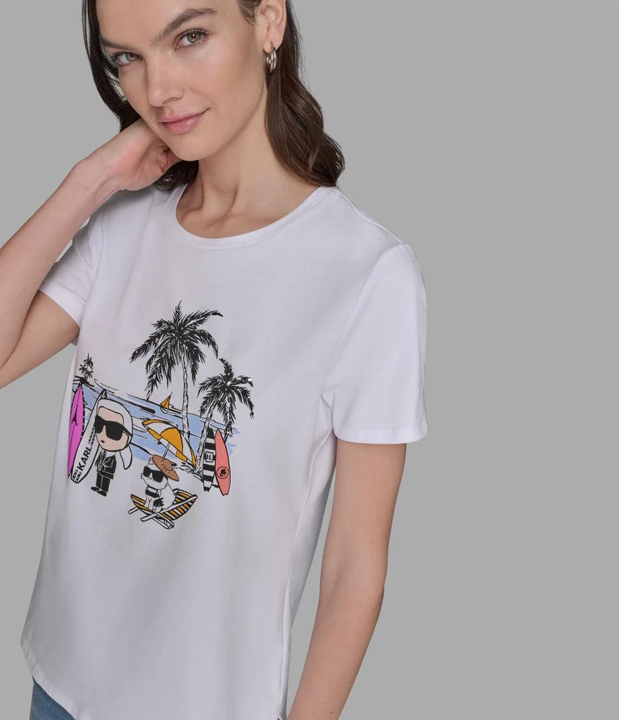 Karl Lagerfeld Paris SURFER KARL TEE 5