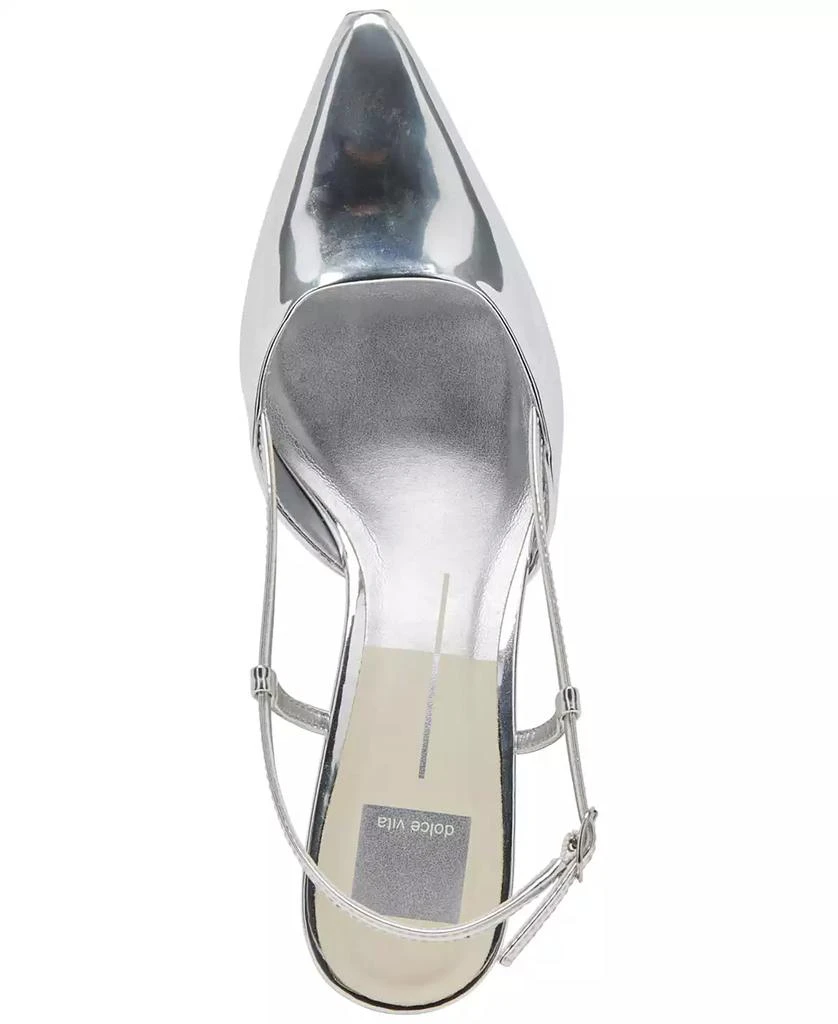 Dolce Vita Women's Odela Pointed-Toe Slingback Kitten-Heel Pumps 4