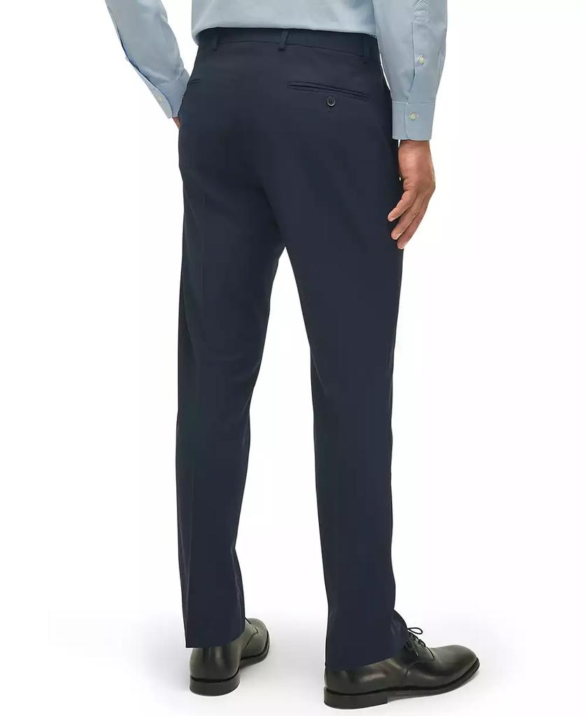 Brooks Brothers Men's Classic-Fit Stretch Wool Blend Suit Separates Pant