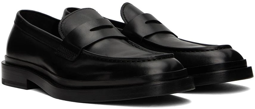 Officine Creative Black Concrete 009 Loafers 4