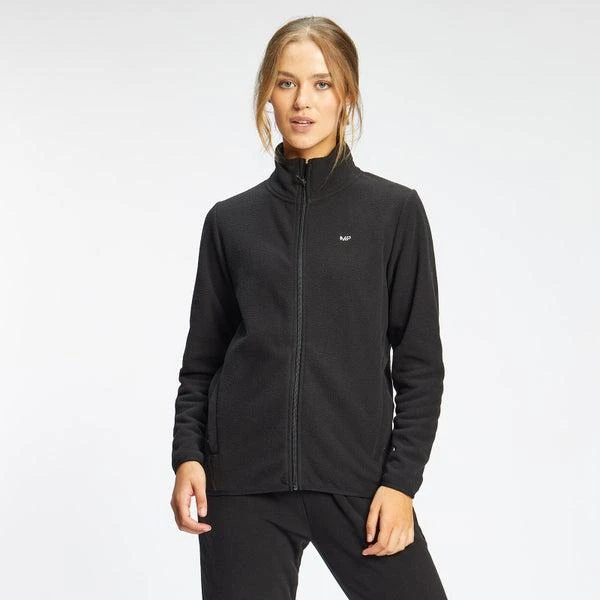 MP MP Women's Fleece Zip Through Jacket - Black 4