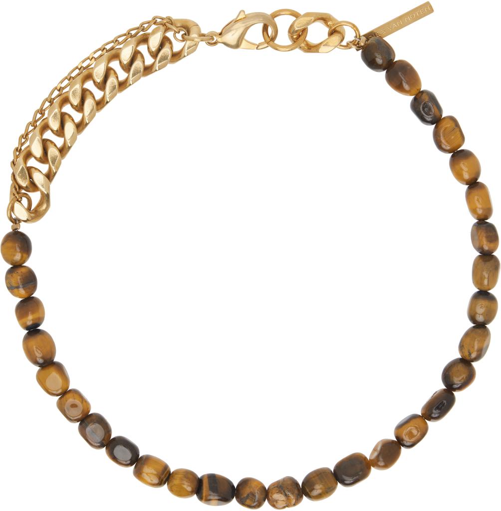 【関税込み】DRIES VAN NOTEN EMBROIDERED SCARF' NECKLACE Dries Van Noten Embroidered Scarf Jewelry Silver | Wanan Luxury