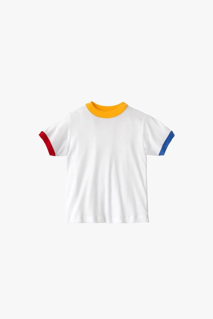 Los Angeles Apparel FFR101 - Kids 50/50 Rib Ringer T 11