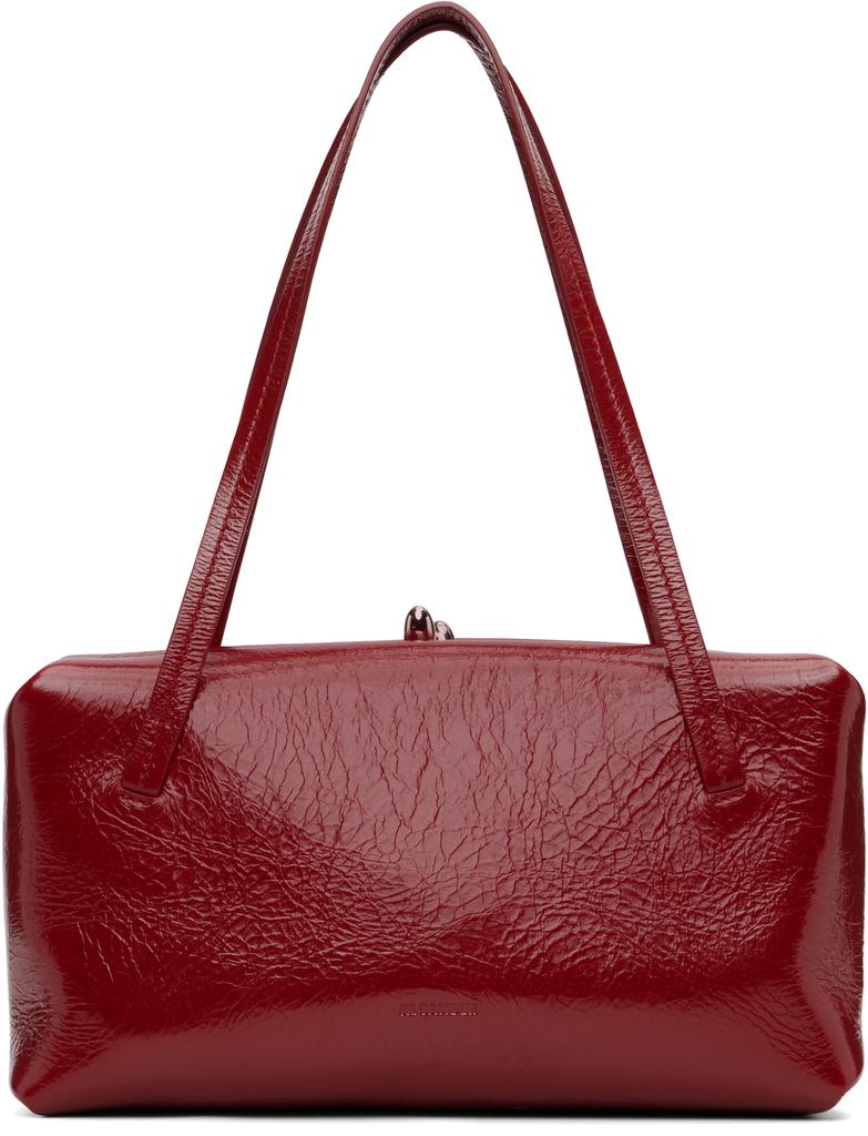 Jil Sander Red Goji Pillow Small Bag