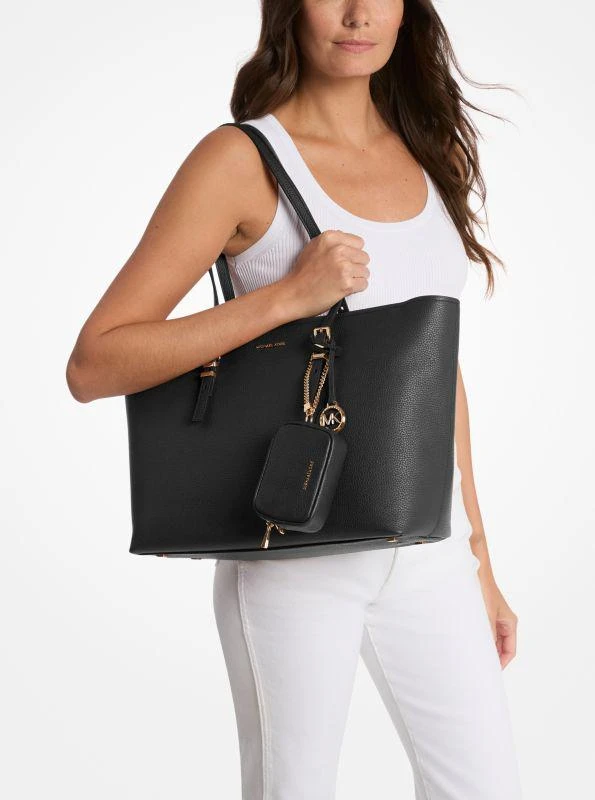 Michael Kors Quinn Large Pebbled Leather Tote Bag 3