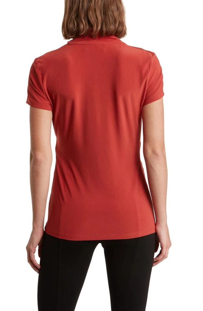 DKNY Surplice V-Neck Short Sleeve Top 2