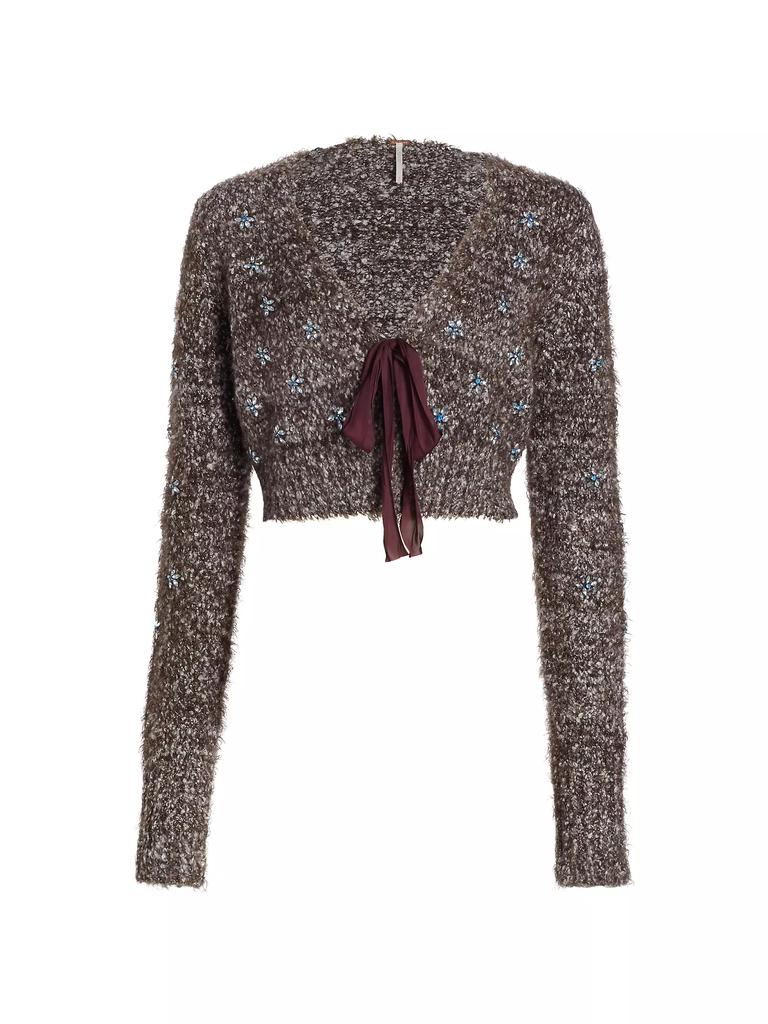 Free People Twinkle Crystal-Embellished Cardigan