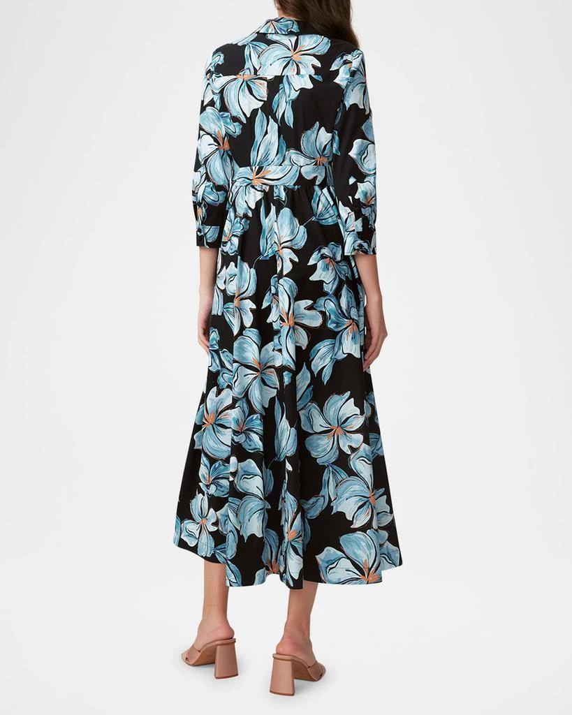 Diane von Furstenberg Blaine Floral-Print Midi Shirtdress 3