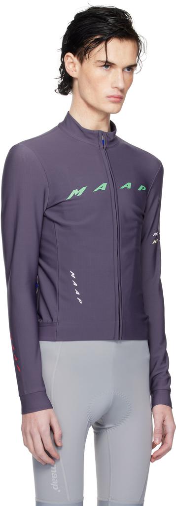 MAAP Purple Level Thermal LS Jersey 2.0 T-shirt