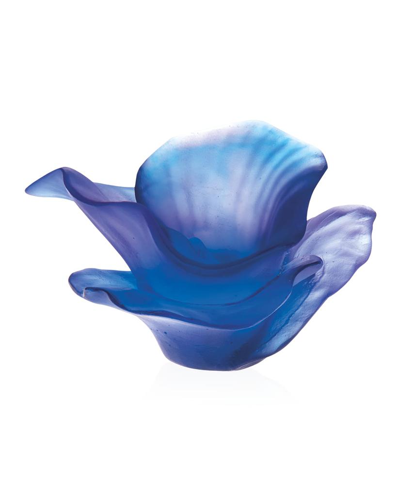 Daum Ultra Violet Flower Decor