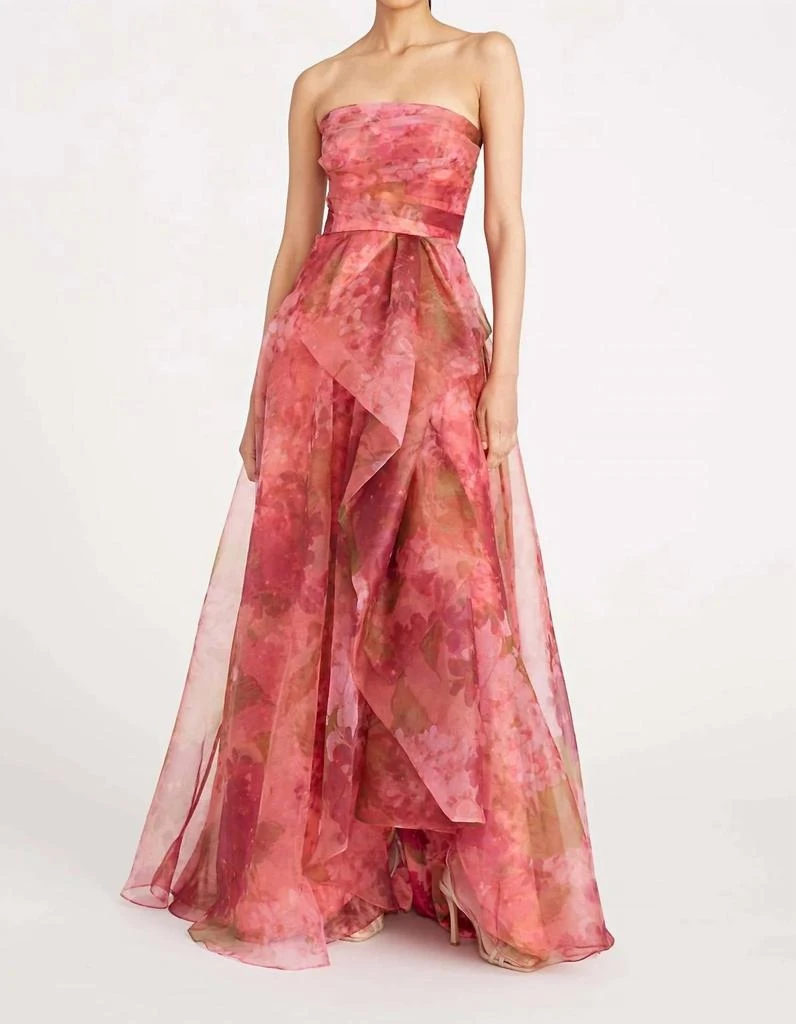Theia Theia - Fahreta Strapless Gown
