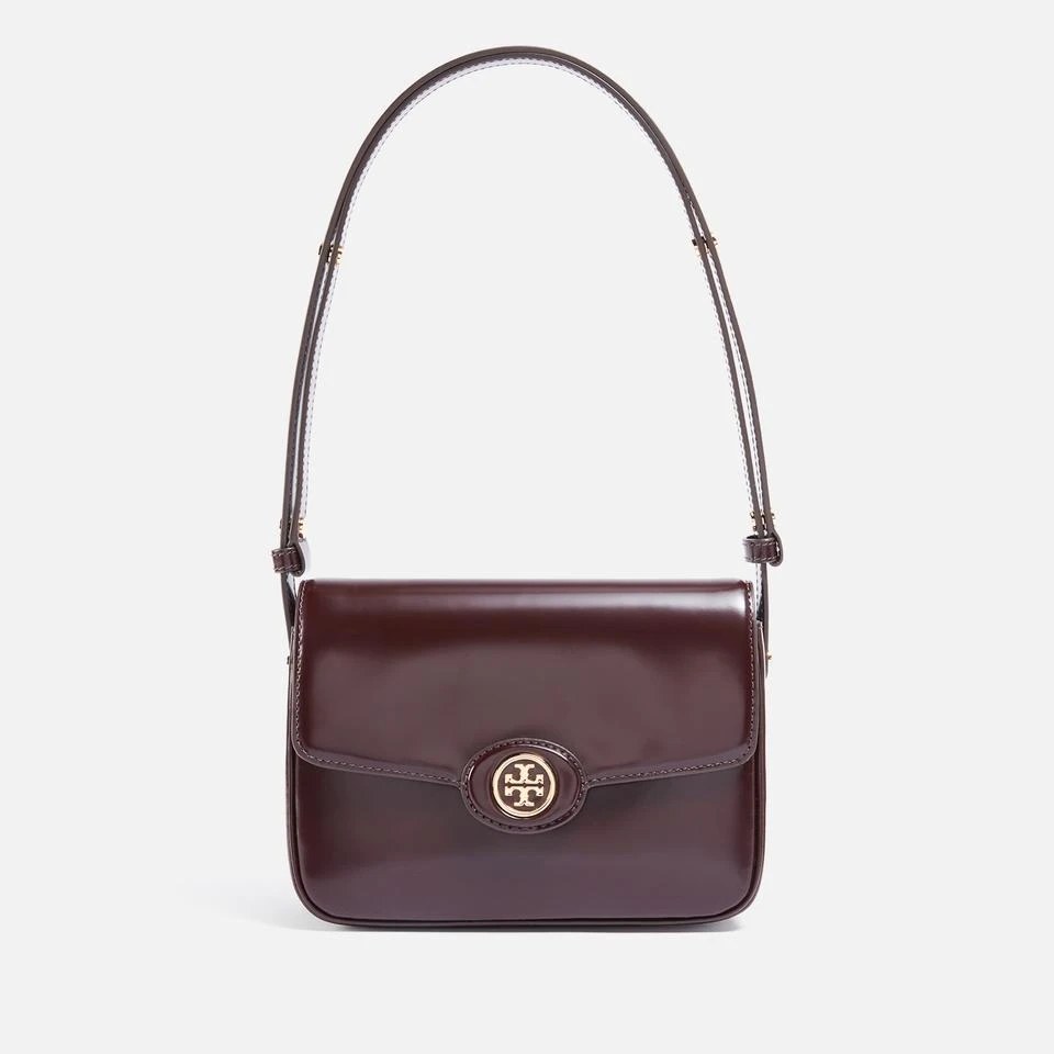 Tory Burch Tory Burch Robinson Spazzolato Convertible Leather Shoulder Bag 1
