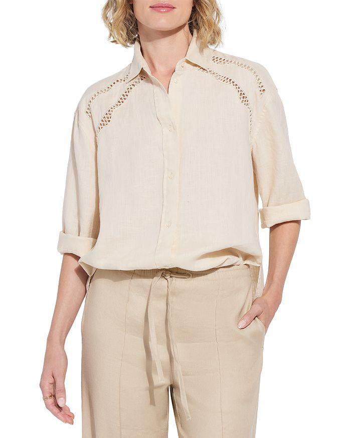 Lyssé Roxanne Embroidered Shirt
