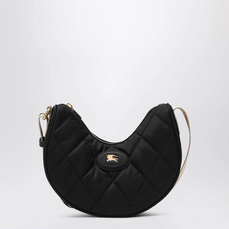 Burberry Black horseshoe shoulder bag