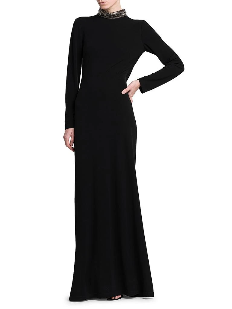 green emerald velvet dress Satin and Lace Evening Dress