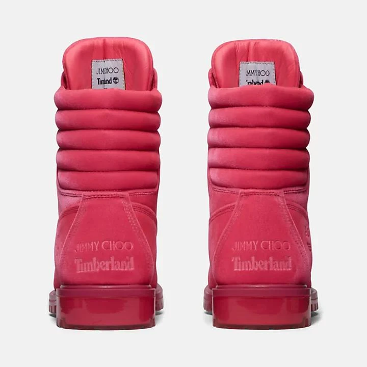 Timberland Jimmy Choo x Timberland® 6 Inch Puffer-Collar Boot for Men in Pink 5