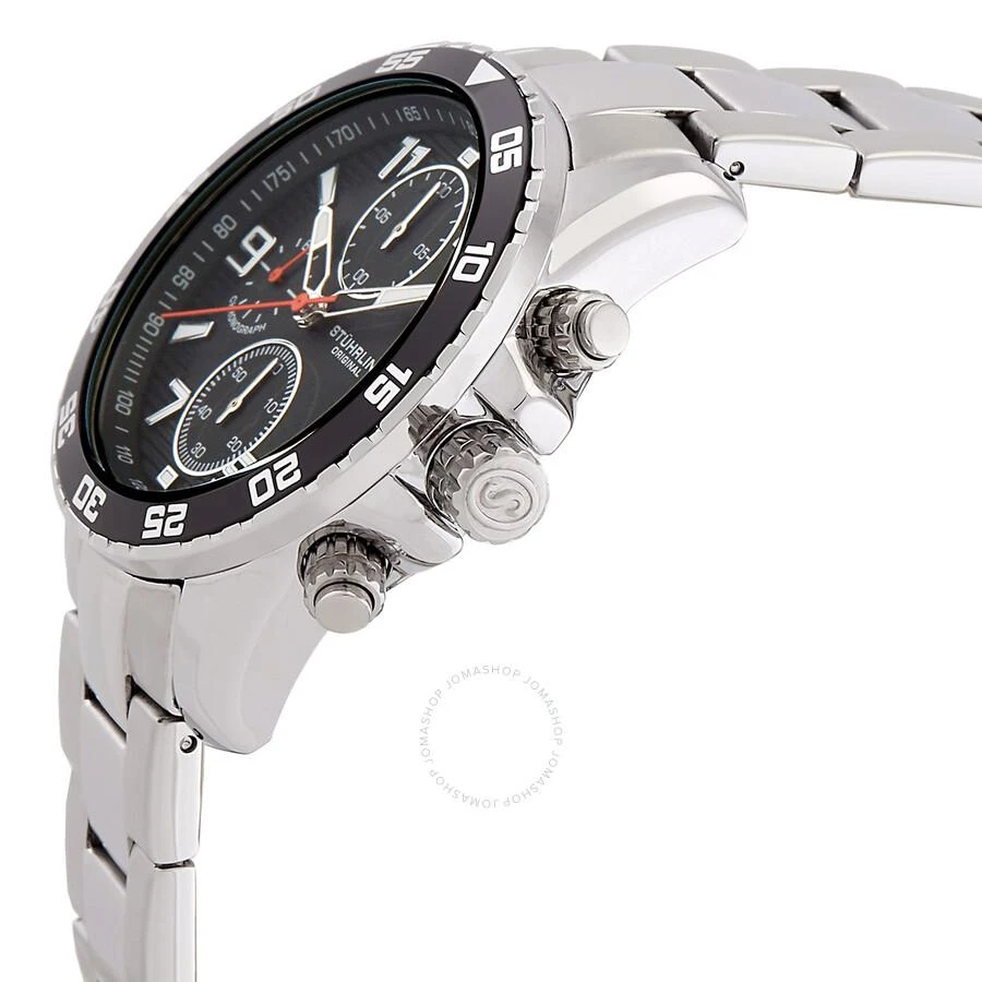 Stuhrling Original Monaco Black Dial Men's Watch M15791 2