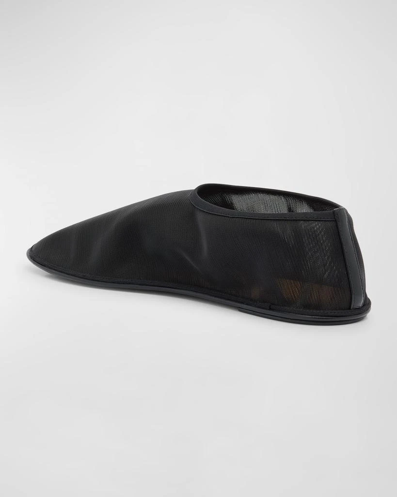 The Row Sheer Sock Nylon Flats 3