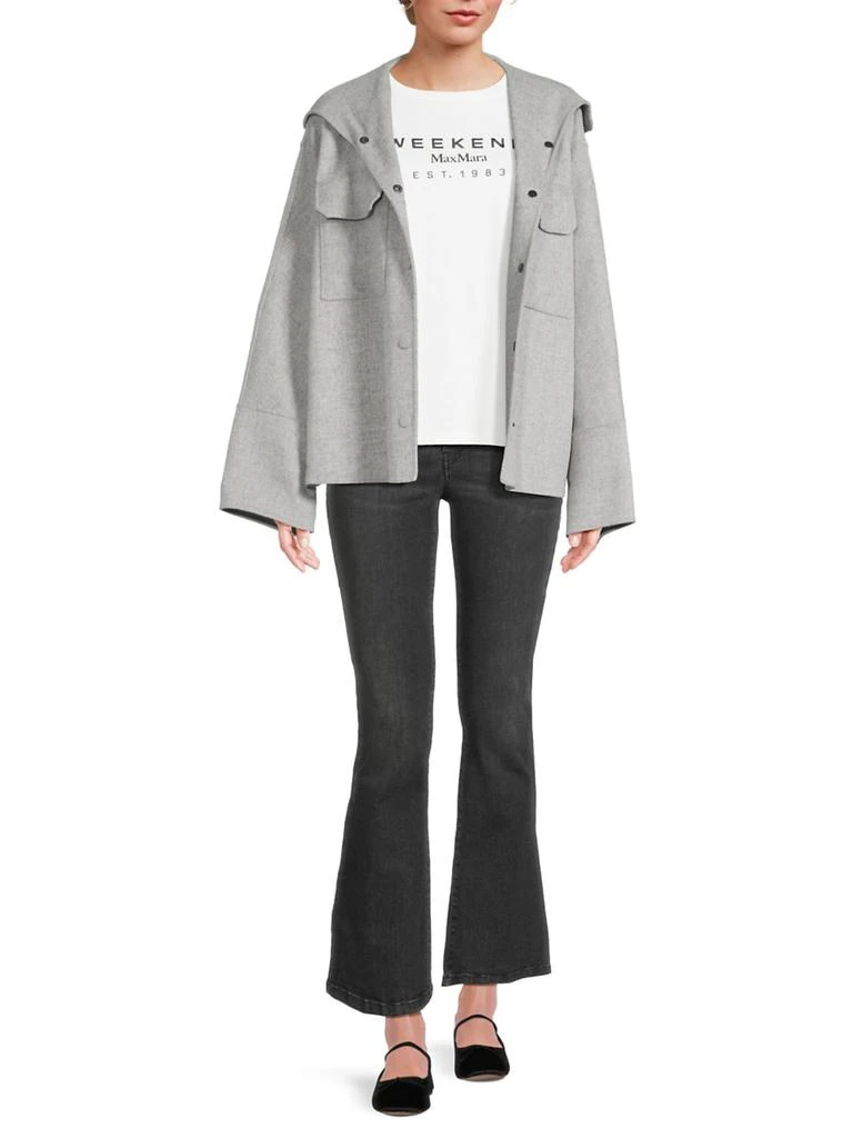 Weekend Max Mara Bussola Wool-Blend Tie-Waist Jacket 2