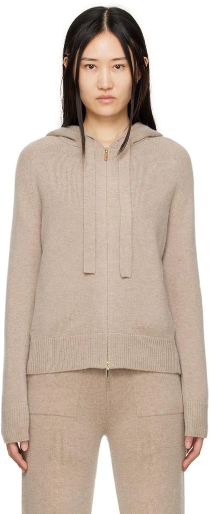 S Max Mara Tan Uberta Hoodie 1