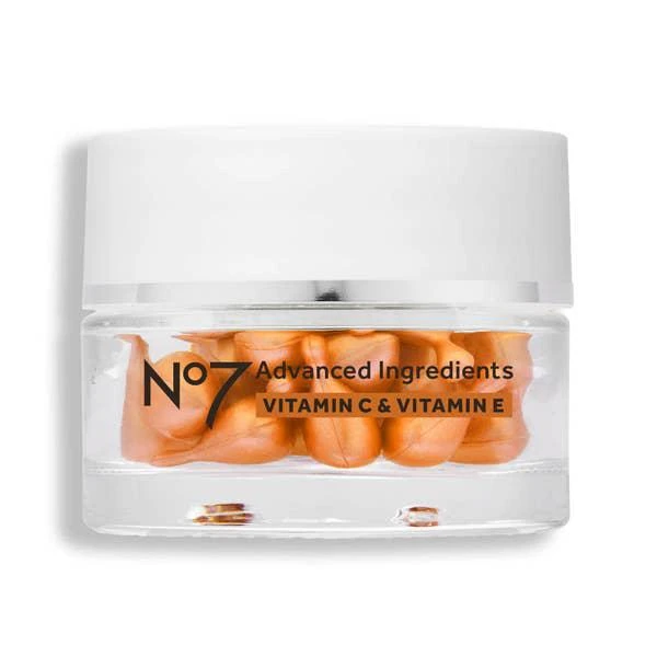 No7 Advanced Ingredients Vitamin C & Vitamin E Capsules 30pk 1
