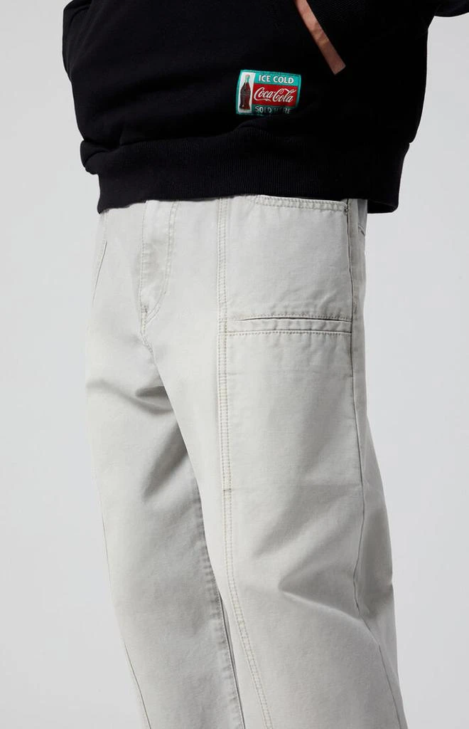 PacSun Gray Baggy Paneled Baggy Pants 5