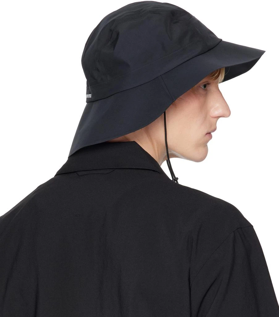 Snow Peak Black GORE-TEX Rain Hat 3